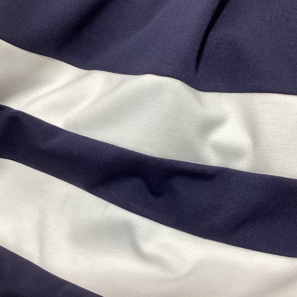 NWT Calvin Klein Size 8 Navy and White Midi Dress - Picture 10 of 12